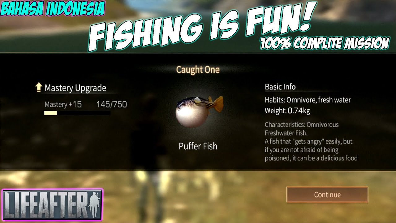 Complete Mission Fishing Is Fun! LifeAfter YouTube