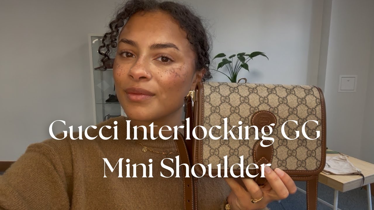 Gucci Interlocking GG Mini Shoulder Review - YouTube