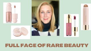 FULL FACE OF RARE BEAUTY: OVER 40 MAKEUP? #makeupover40