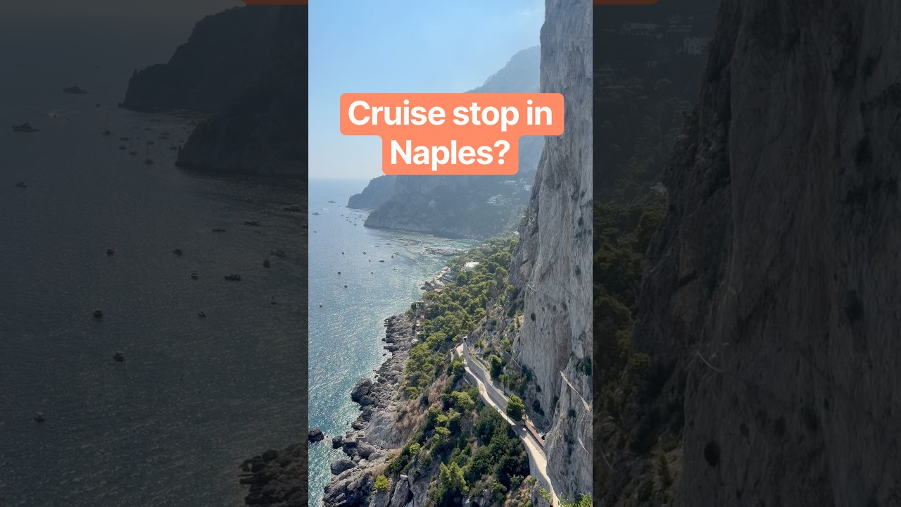 Cruise stop in Naples, you have to visit Capri😍🇮🇹🛳️ #capri #italy #traveltips #travelfamily