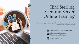 IBM Sterling Gentran Server Online Training | IBM Sterling Gentran Server Training & Certifications