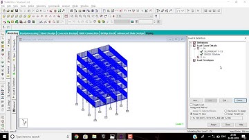 Staad pro analysis with reinforced concrete design