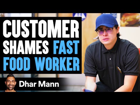 Customer Shames Fast Food Worker, Instantly Regrets It | Dhar Mann