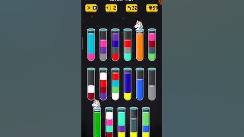 Colour Water Sort 3D Level 1129