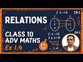 Relations Ex 1.4 Q6 to Q9 (Continued) | Class 10 Advanced Maths | P K Sir