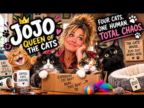 Welcome to Jojo and the Four-Cat Circus! 🎵🐈🐈‍⬛