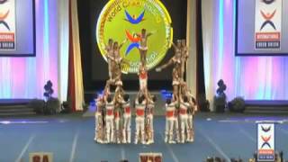 Team Thailand Coed Premier ICU World Cheerleading Championships 2014