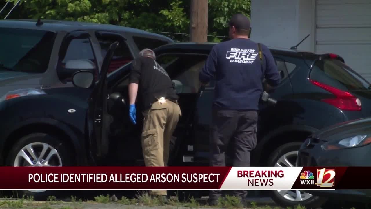 Suspect accused of starting multiple fires in Burlington arrested ...