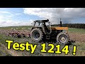 Okra Ursusem 1214 - Test z pługiem - Piękny dźwięk silnika !