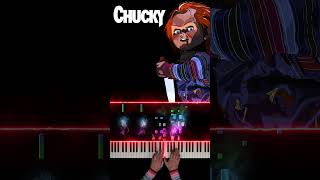 Ultimate Halloween Top 10 - Chucky Theme (#8) #pianotutorial #musicvideo #halloween #horrorshorts