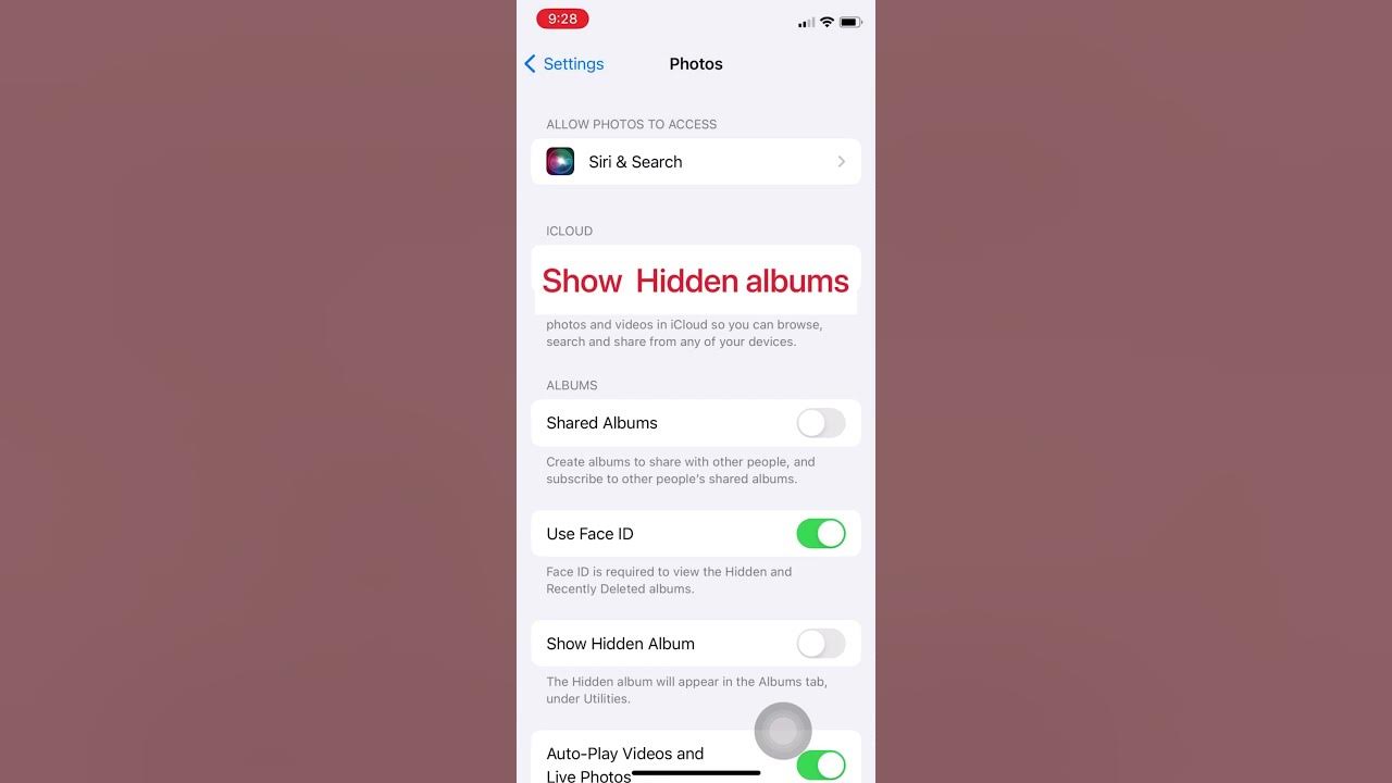 how-to-find-hidden-photos-in-iphone-youtube