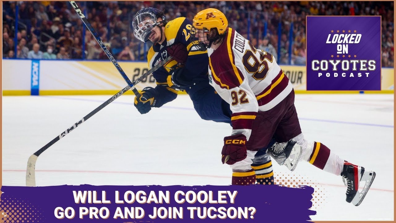 Coyotes prospect Logan Cooley to stay 1 more year in college
