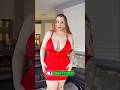 This Red Dress Bold Cleavage & Amazing Butt Lift!