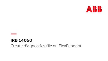 Create a System Diagnostics file on the FlexPendant