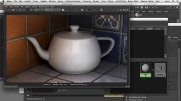 How To Use Final Gathering in Maya