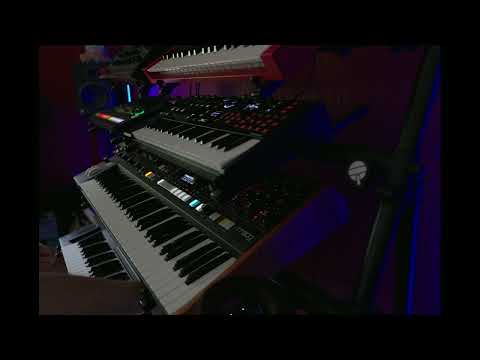 Live Moog Muse & Polybrute & Typhon sequencers together
