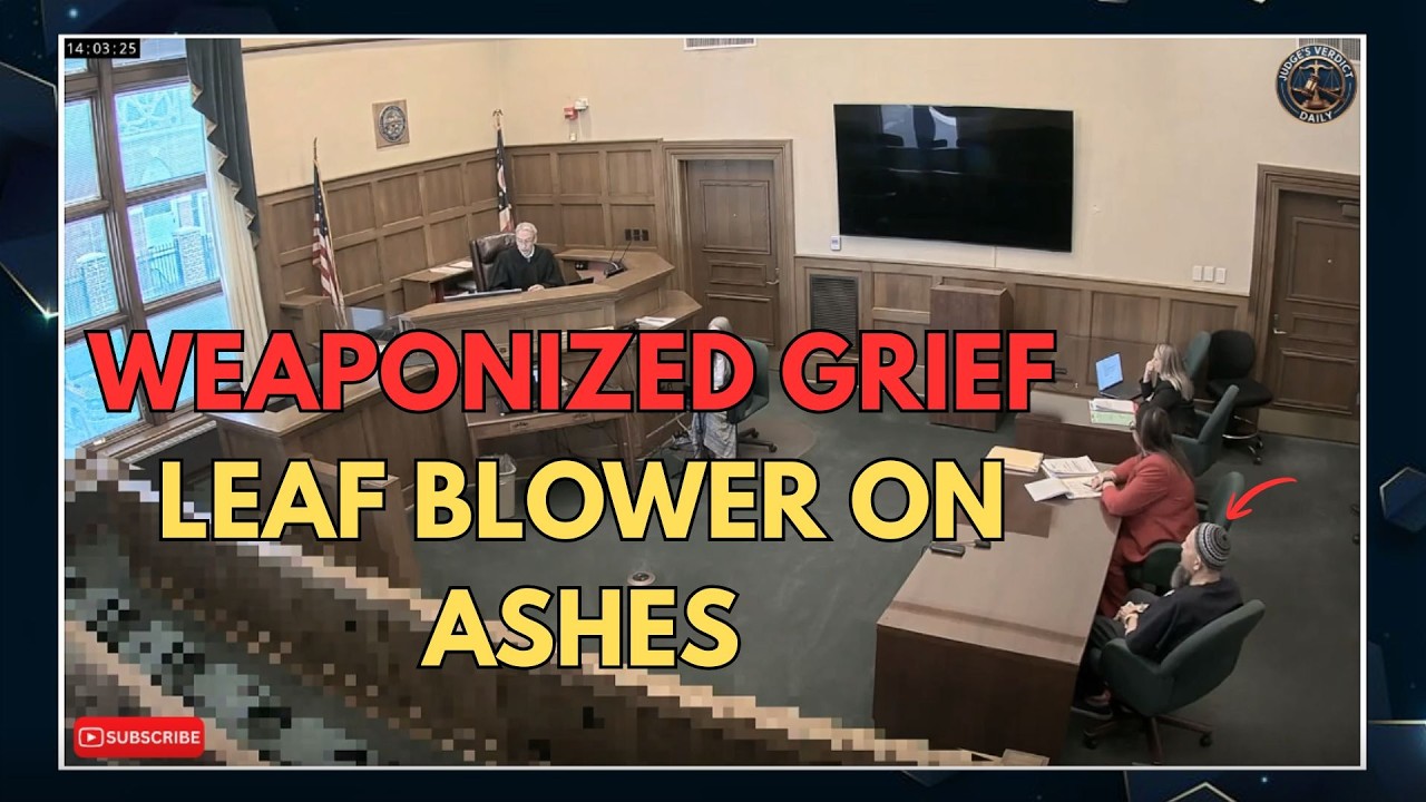 Man Uses Leaf Blower on Stepson’s Ashes to 