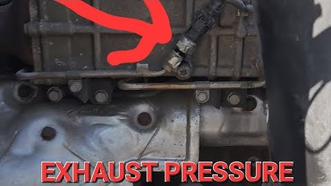 Detroit DD15 exhaust pressure sensor issues