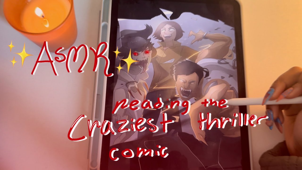 [iPAD ASMR] reading not even bones |+ reading , ipad sounds|