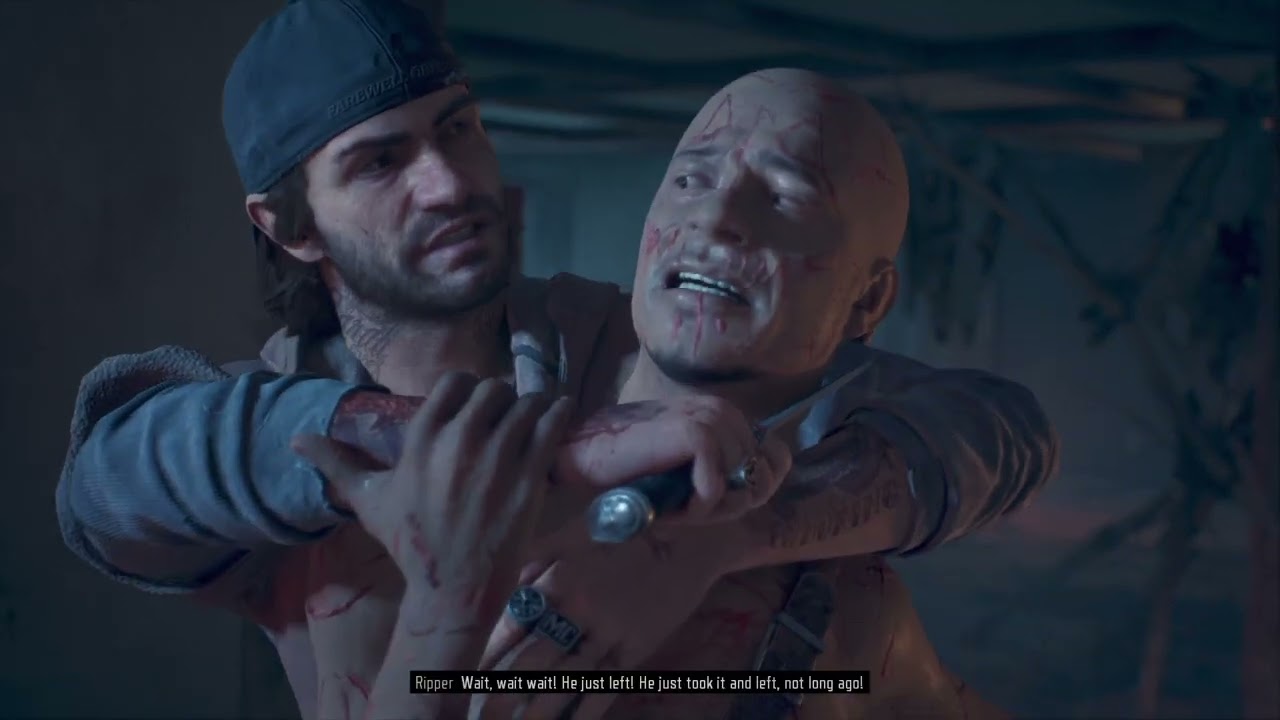 DAYS GONE 20191205130618 - Deacon gets tortured