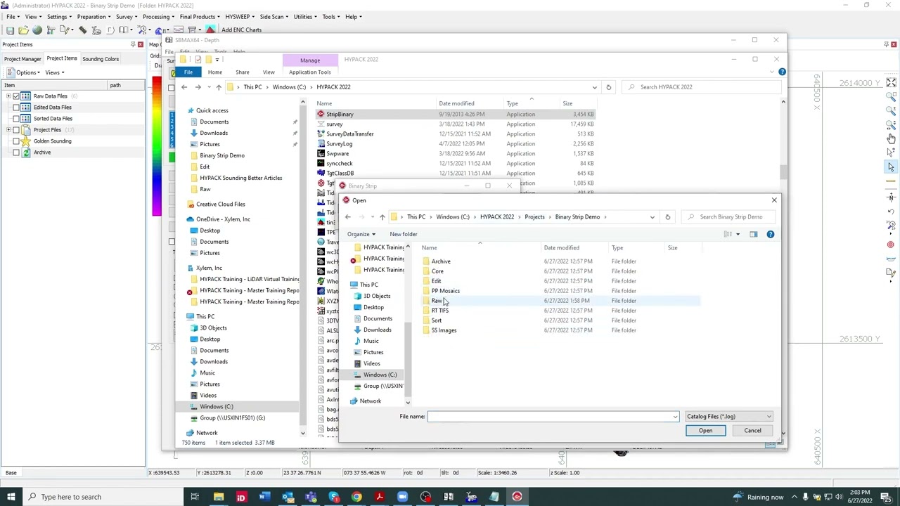 Strip Binary Tool used to remove bad GPS data