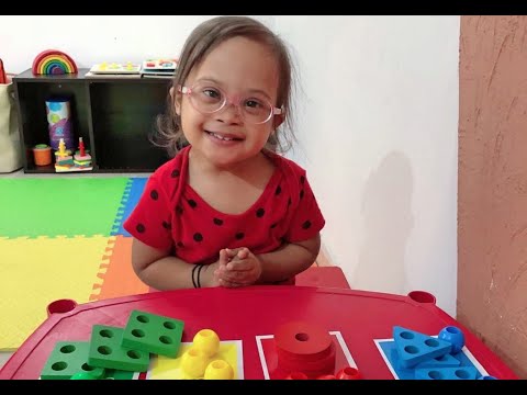 Sorting Colours Activity | Down Syndrome India | Homeschooling - YouTube