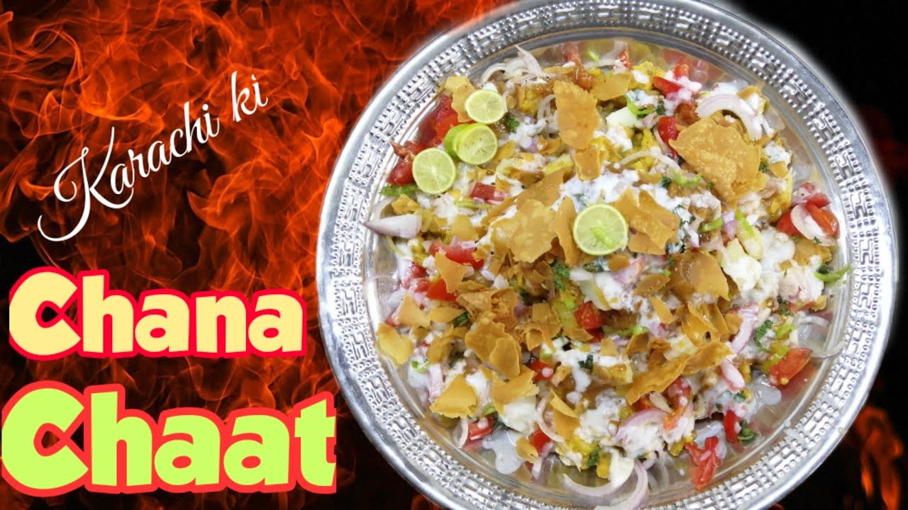 Karachi ki mashoor chana chaat recipe chatpati chana chaat recipe