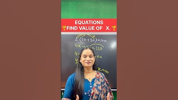 Find X in Seconds | Easy Equation Tricks | Competitive Exams Prep