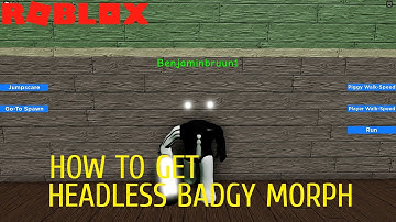 How to get "Headless" badge + Headless Badgy morph in Roblox Piggy RP - 2