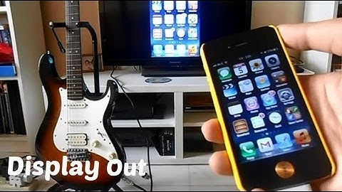 [Cydia Tweak] How To Use DisplayOut [Full Complete Tutorial] - Display iDevice Screen To TV