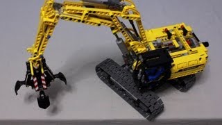 LEGO Technic 42006 Excavator HD built in Stop-Motion with Canon EOS 550D
