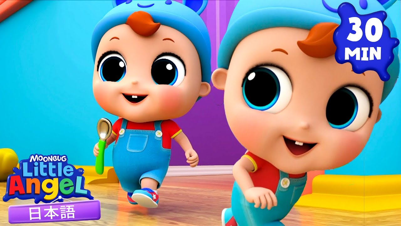 カラフルれっしゃでいろをまなぼう | 童謡と子供の歌 | リトルエンジェル日本語 - Little Angel