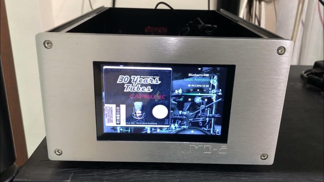 Volumio Player with VU Meter using Peppymeter plugin. YouTube