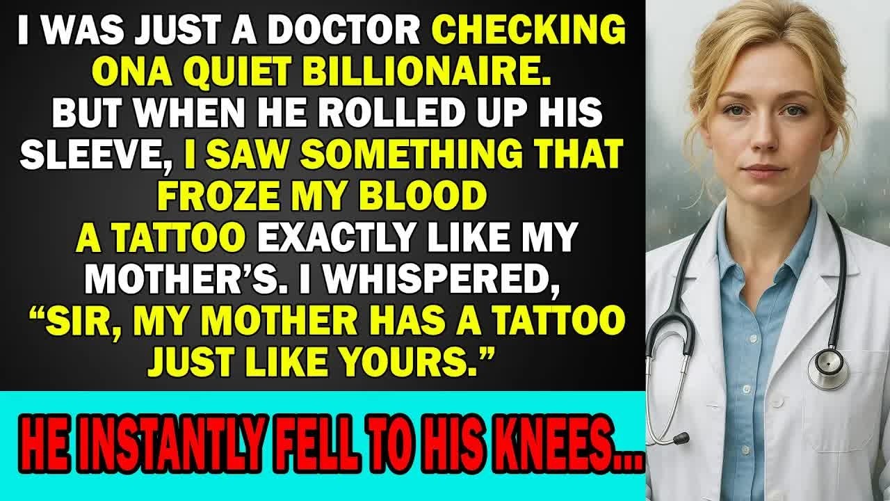I Said To The Billionaire： ＂Sir, My Mother Has a Tattoo Just Like Yours＂, Then He Knelt Before M