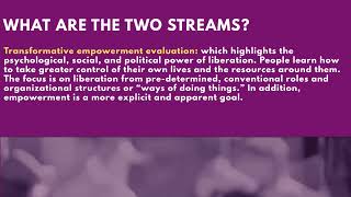 Empowerment Evaluation