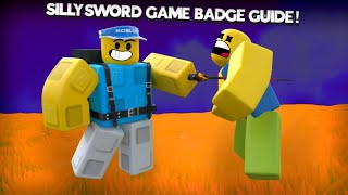Silly Sword Game Badge guide (Pt1)