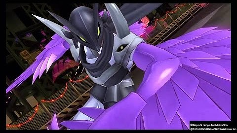 Ravemon Burst Mode Digivolution - Digimon Story Cyber Sleuth
