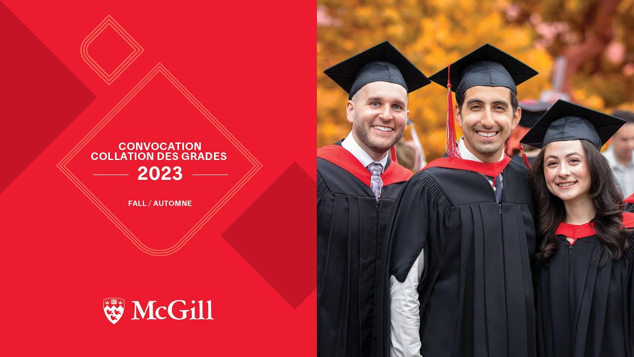 McGill University Fall Convocation AM YouTube