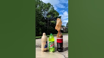 Popular Coke Sodas Vs Mentos (IN REVERSE) (Coke, Sprite, Fanta) #satisfying #experiment #asmr