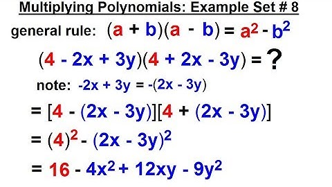 Algebra - Ch. 5: Polynomials (26 of 31)  Multiplying Polynomials: Example Set #8