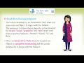 Let's Learn English Grammar and Composition Class 5 Chapter 12 The Verb–Kinds of Verbs