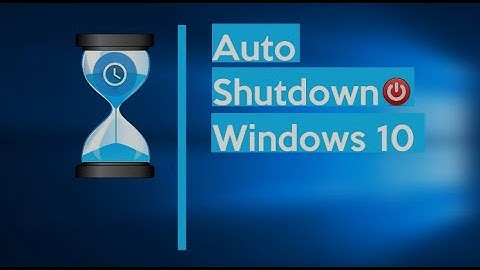 How to Schedule Auto Shutdown in Windows 10 (really easy)