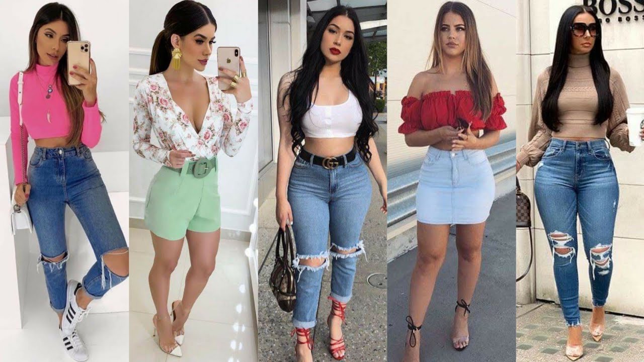 OUTFITS CASUALES CON ROPA DE MODA !! LOOKS CASUAL DE MODA TENDENCIAS MODA Y ESTILO - YouTube