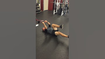 1/2 Deadbug w/ Overhead Band (OH) +Tilt