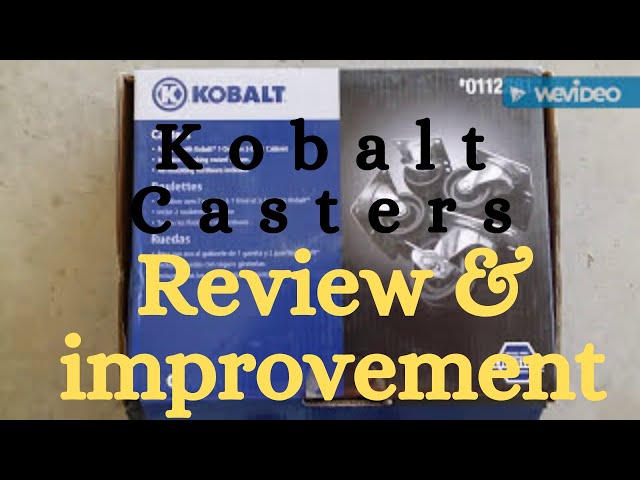 9 Kobalt Casters Set Part 0112281