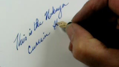 Nakaya Customized BB Cursive Italic - nibs.com