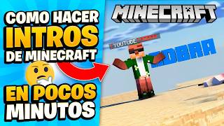 How to Create a Custom MINECRAFT INTRO