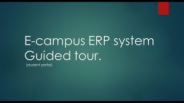 Ecampus School and College Management Software