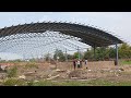 Making Steel Roof Structure Step by Step | Pipe Structure