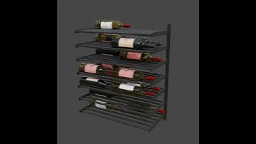 Check out this #procedural wine bottles #free 3D model